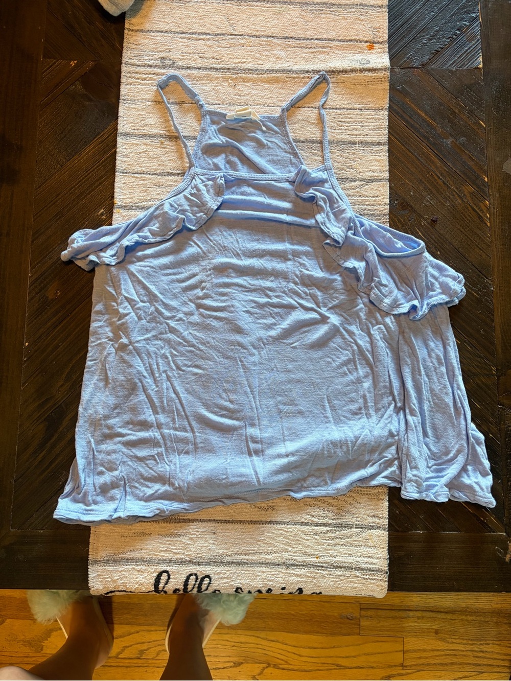 Light Blue Women's Tank Top